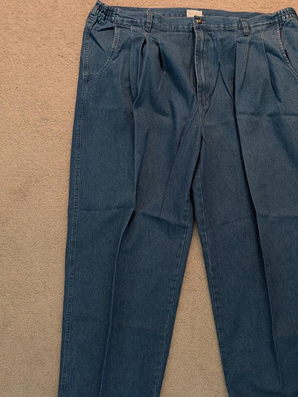 EC King Size Mens Jeans, 44x40, 100% Cotton